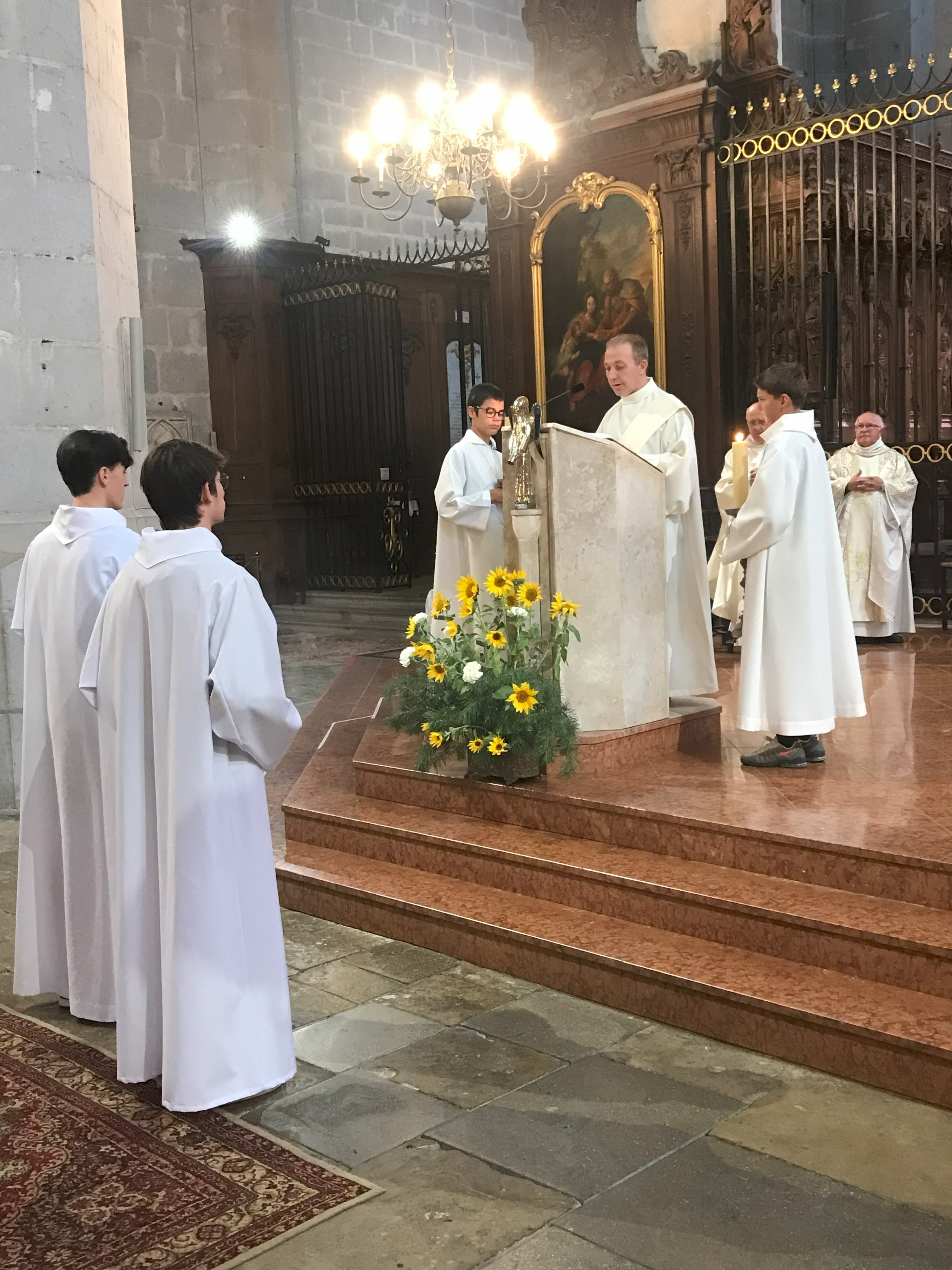 Messe d'aurevoir de Père Pierre GIROD