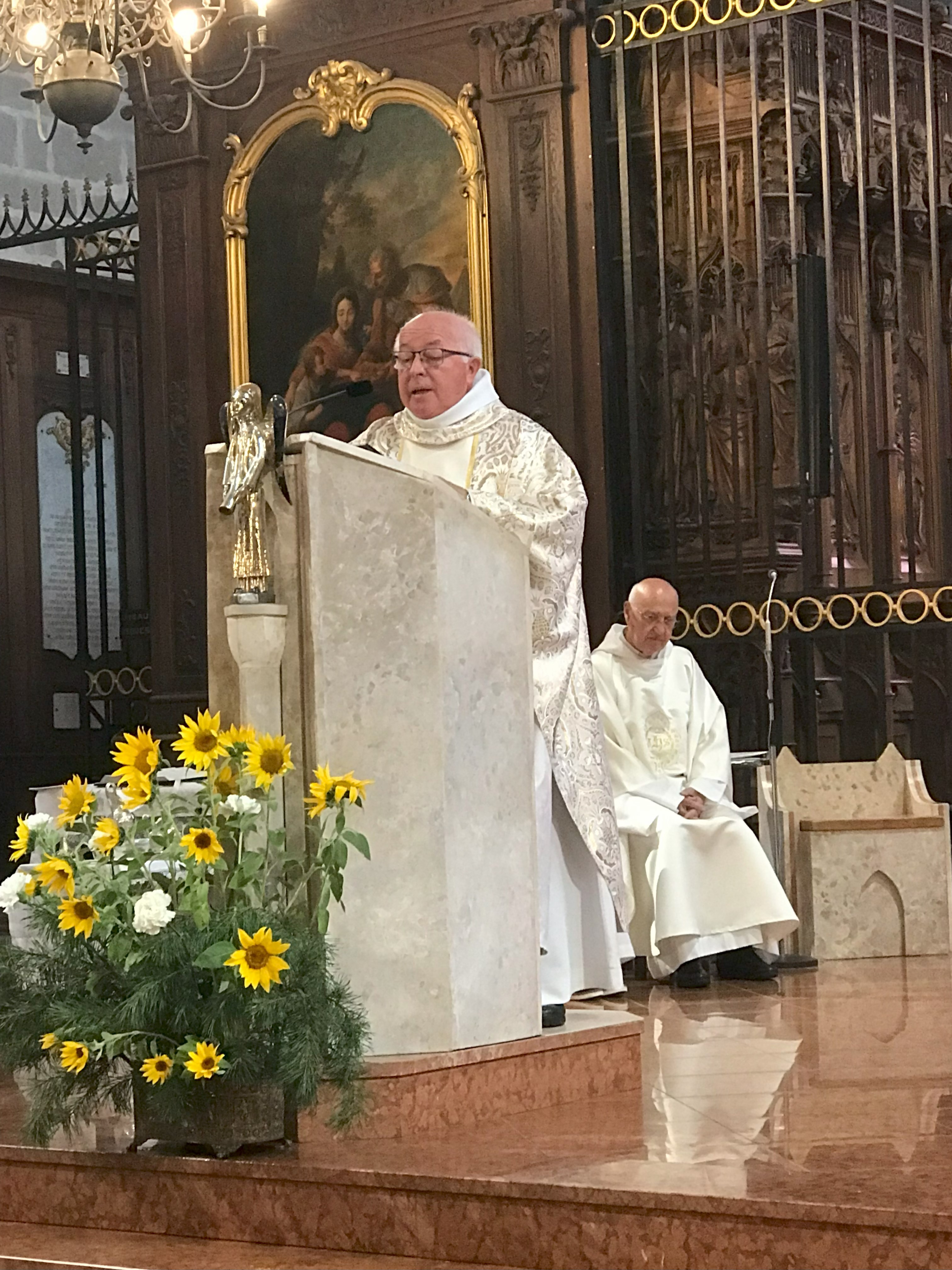 Messe d'aurevoir de Père Pierre GIROD