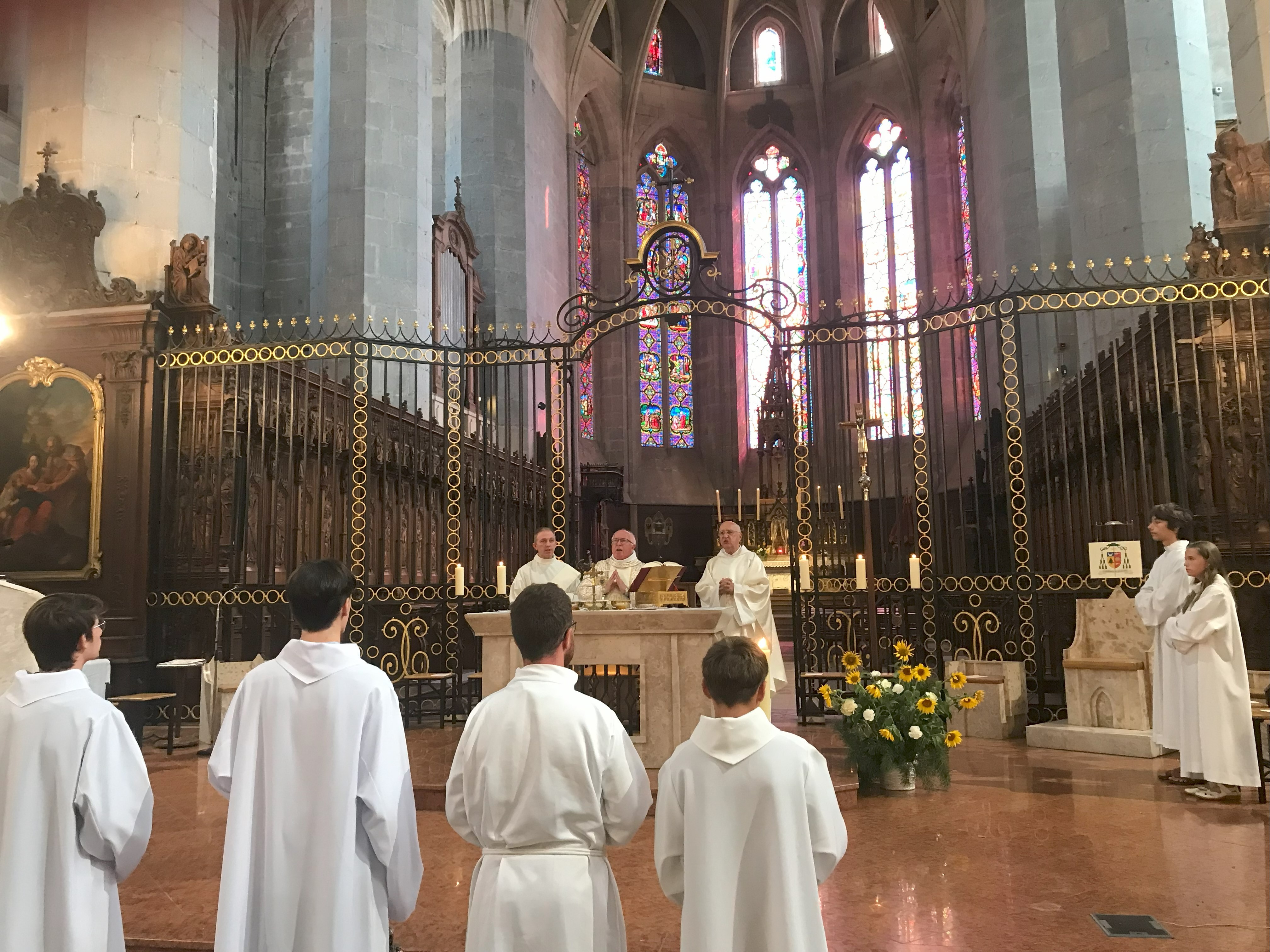 Messe d'aurevoir de Père Pierre GIROD