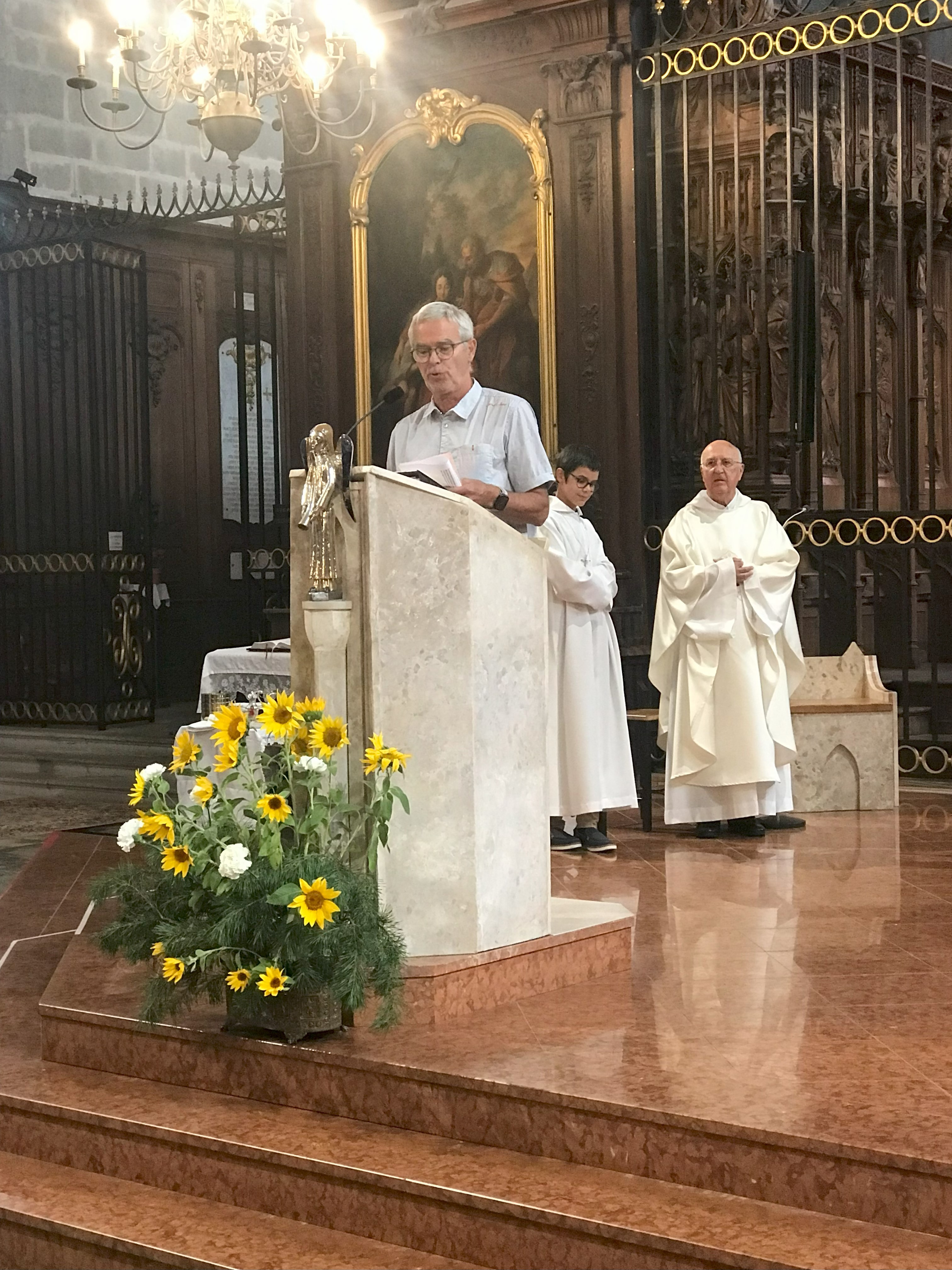 Messe d'aurevoir de Père Pierre GIROD